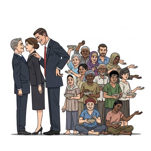 Injustice and Neglect Allegory: Government Favoritism