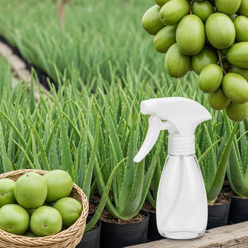 Organic Aloe Vera Products and Fresh Kamias Fruits