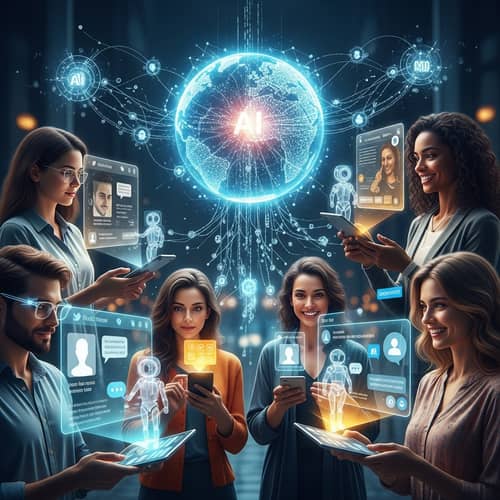 Enhanced Human Interaction with AI on Social Media