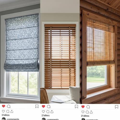 Creative Blinds Ideas for Windows | Social Media Posts
