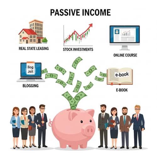 Diversify Passive Income with Real Estate, Investments, and Blogging