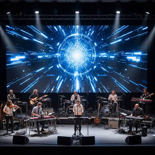 Cutting-Edge Fusion Stage Performance with Electronic and Real Instruments