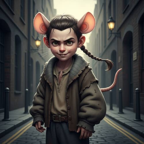 Cunning Street Smart Boy | Unique Rat-Like Features