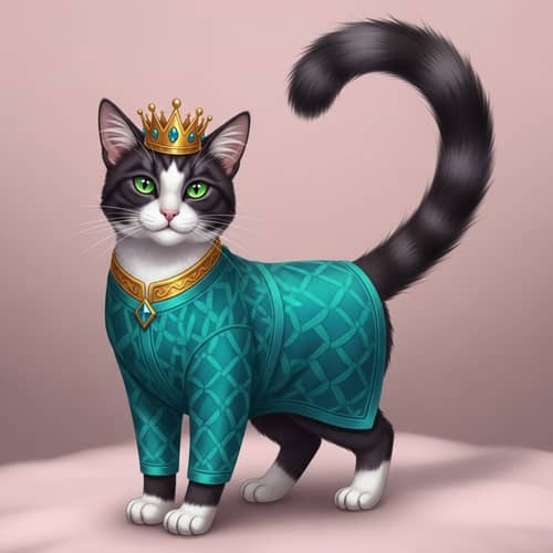 Feline Queen | Majesty, Grace, & Mischief