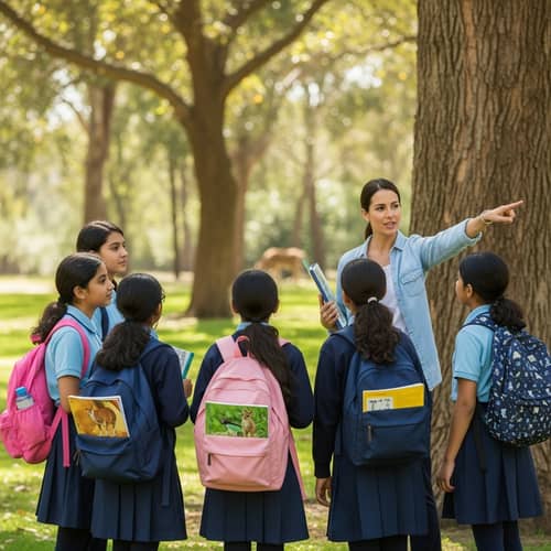School Field Trip: Nature Learning for Respectable Students