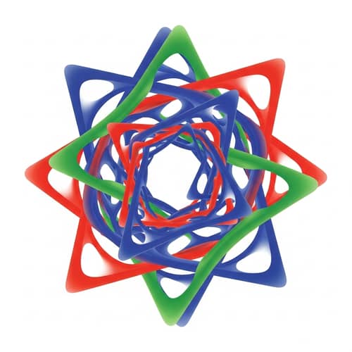 Creative Geometric Shapes Pattern Design