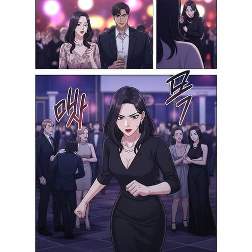 Undercover Unleashed: Ava's Mission in Korean Manhwa Style