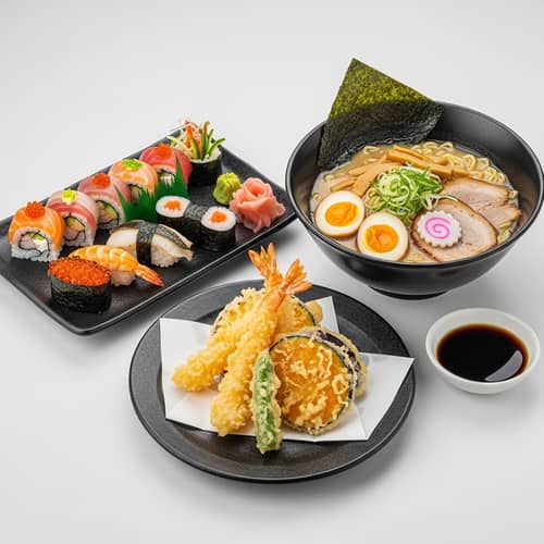 Japanese Culinary Delights: Sushi, Ramen & Tempura