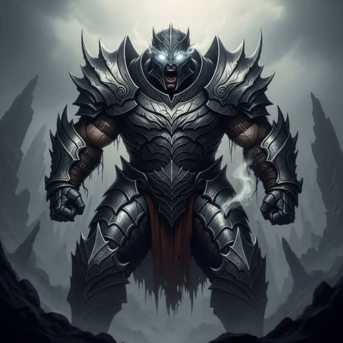 Furious Berserker Warrior in Intricate Armor | 1366x768