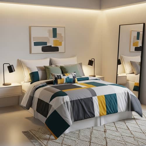 Stylish and Contemporary Bedclothes for a Modern Bedroom