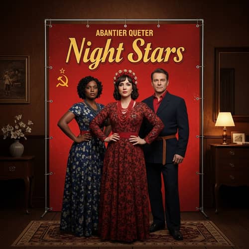 Night Stars Quartet in Traditional Soviet Clothing