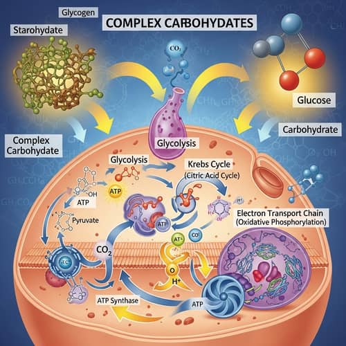 Carbohydrate Metabolism: Flow and Energy Transformation