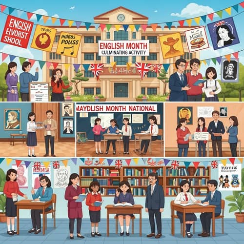 English Month Culminating Activity at Maydolong National High School