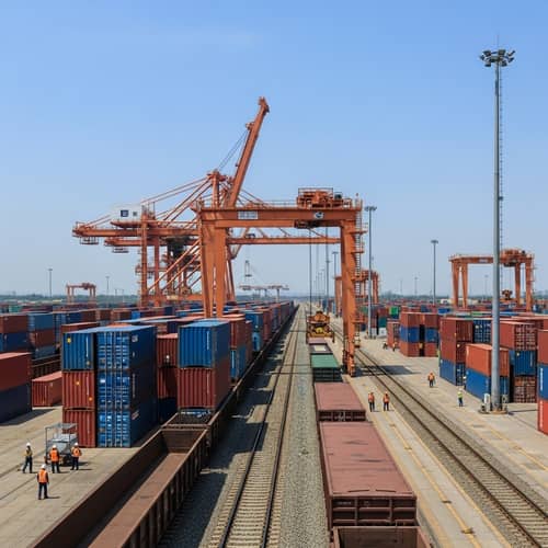 Container Terminal Logistics: Rail Transport Operations