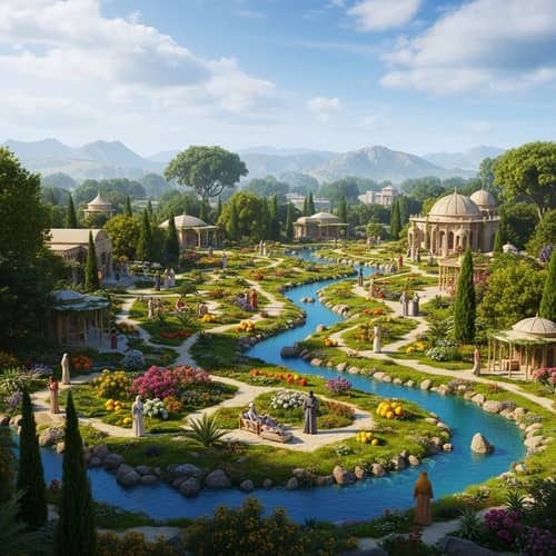 Heavenly Paradise: Descriptions from the Quran