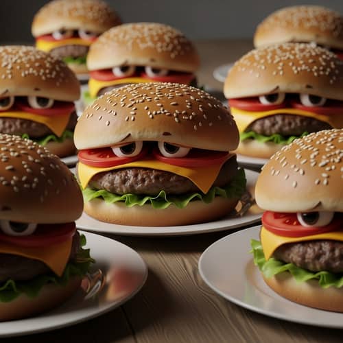 Dejected Burgers: Reflecting Sorrow | YourSito