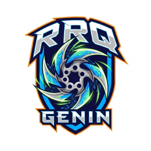 RRQ Genin eSports Squad Logo | Competitive Gaming Team