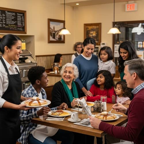 Cozy Pancake House Offering Feel-Good Vibes