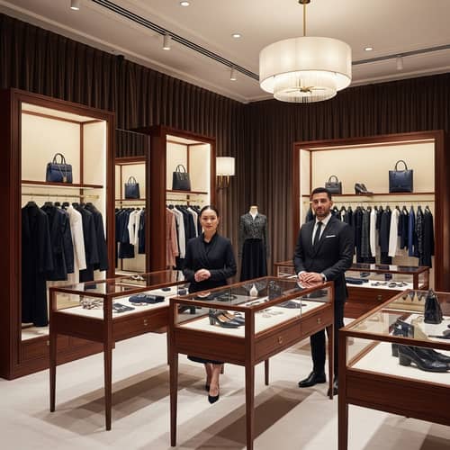Sophisticated Anne Hathaway: Luxe Pop-Up Store Experience