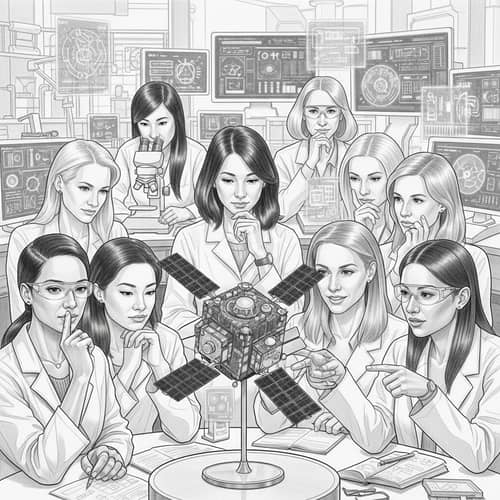 Diverse Women Astrophysicists by Mars Reconnaissance Orbiter