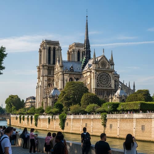 Notre Dame Cathedral Paris - French Gothic Architecture