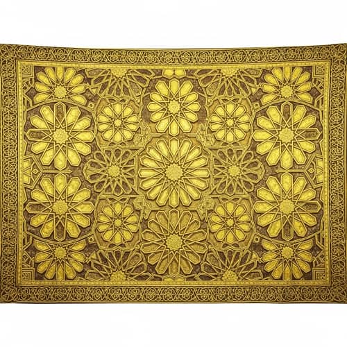 Gold Islamic Geometric Patterns | Traditional Islamic Art