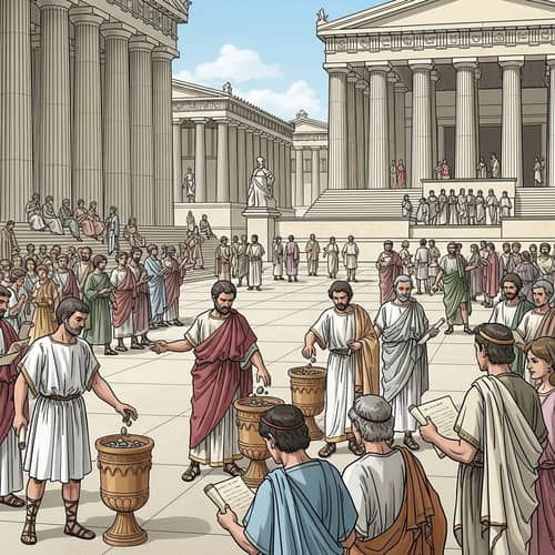 Ancient Greek Political System: Democracy & Debate in Action