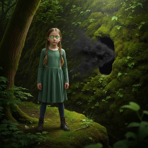 9-Year-Old Girl With Unique Vision in Northern England
