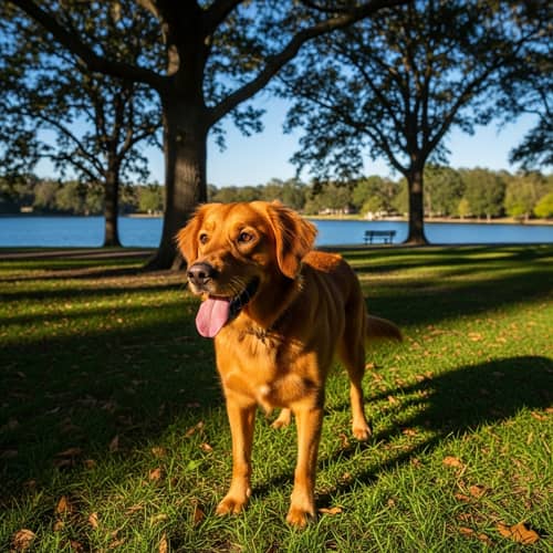 Adorable Adult Dog in Park | Best Dog Breeds
