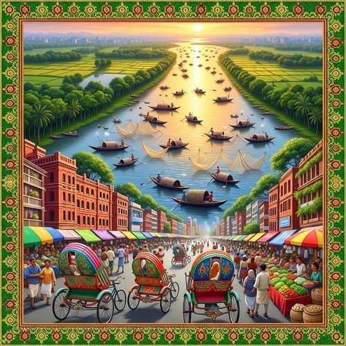 Discover the Vibrant Beauty of Bangladesh with Stunning Motif