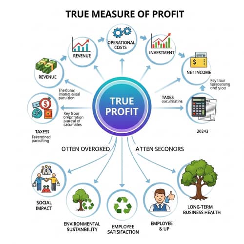 True Measure of Profit: Creative Graphic Organizer