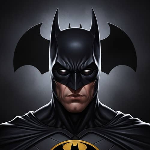 Hyper-Realistic Batman Portrait | Comic Book Style Art