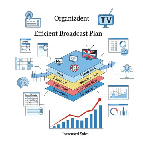 Optimized Television Broadcast Plan for Increased Sales