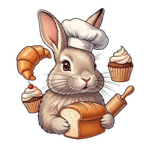 Bakery Rabbit Icon: Warmth and Comfort | Website