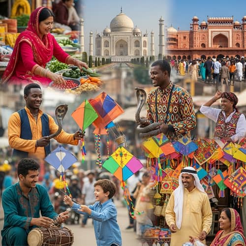 Cultural Diversity in North India: Vibrant Markets & Rich Traditions