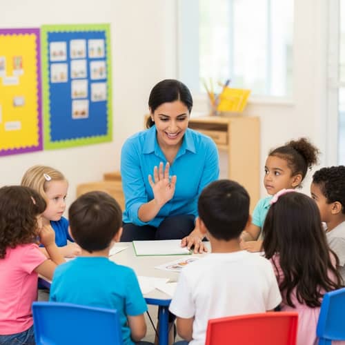 Engaging Preschool Teacher with Diverse Students | Classroom Interaction