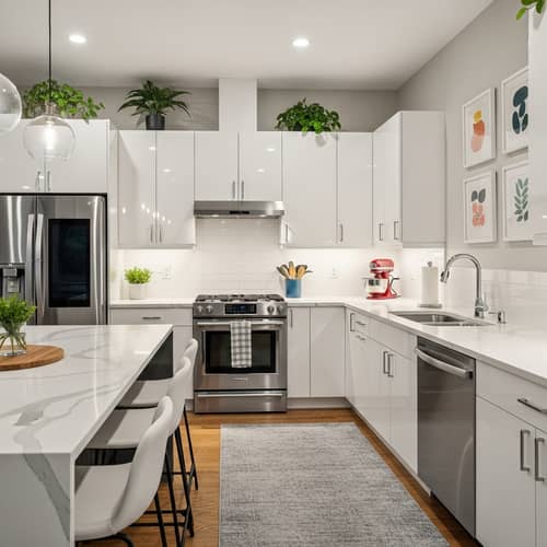 Modern Kitchen Renovation: Sleek Design for Stylish Living