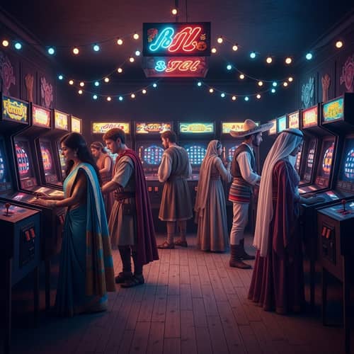 Ancient Time Arcade: Multi-Cultural Gaming Experience
