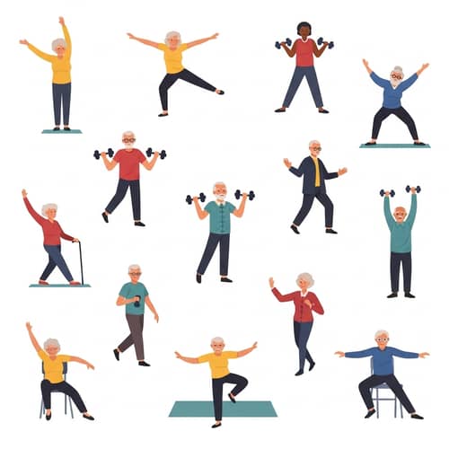 Exercises for Seniors: Gentle Yoga, Weightlifting & Tai Chi