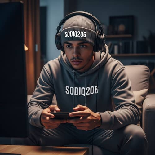 Sodiq206: Engrossed in Popular Military Video Game