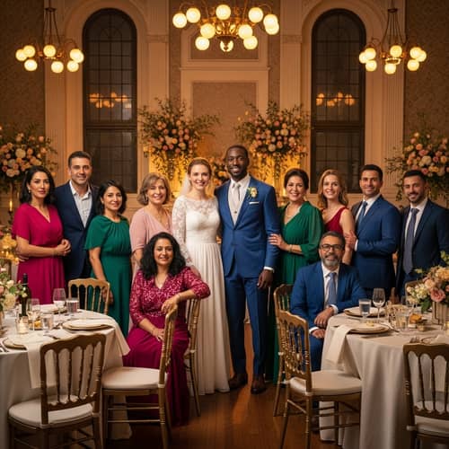 Heartwarming Wedding Reception at HannahBannah Cake Caper