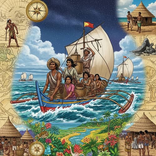 Voyage of Early Settlers in the Philippines: Brave Exploration