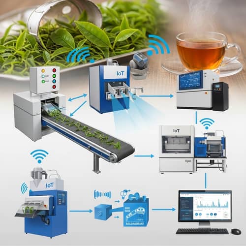 IoT Workflow for Tea Production: Sensors, Machinery, Data Analysis