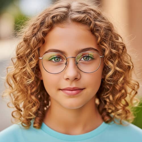 14-Year-Old Strawberry Blonde Curly Ginger Girl | Polish & Kurdish Descent