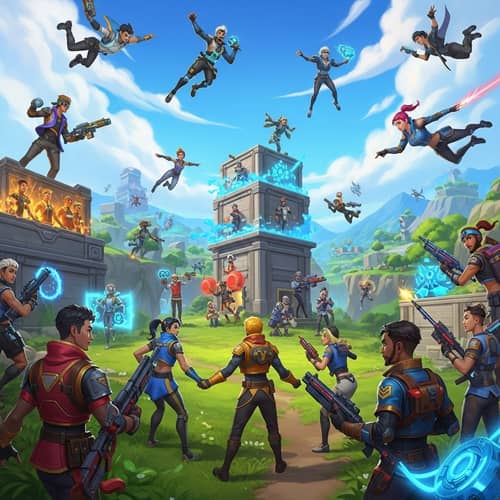 Explore the Colorful Virtual World of Fortnite