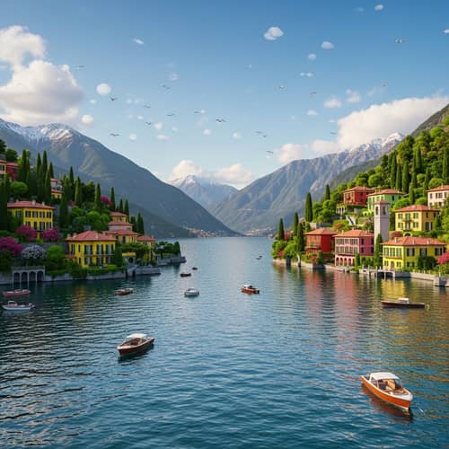 Explore Lake Como: A 3D Visual Escape