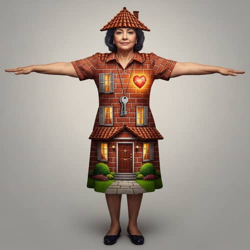 Home Is a Person: Warmth and Strength Represented