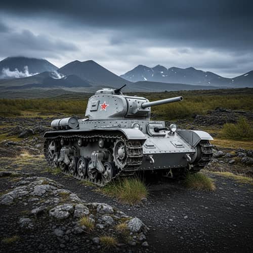 BT-7 Tank on Kamchatka Peninsula | Historic Armoured Vehicle