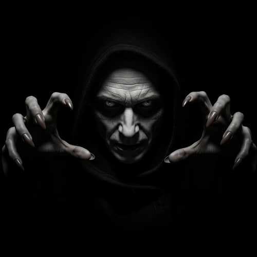 Sinister Gaze: An Encounter with Afton - Dark and Penetrating