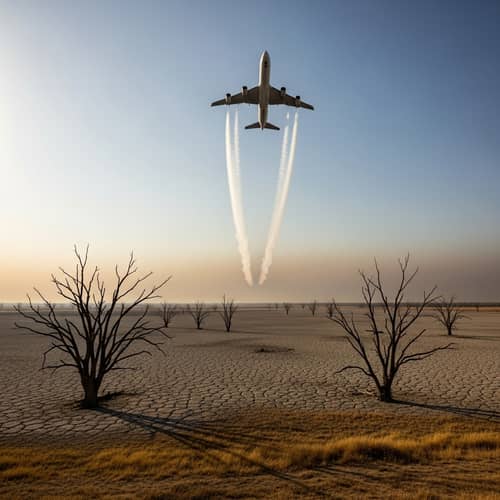 Toxic Chem Trail Effects: Airplane Pollution vs Nature